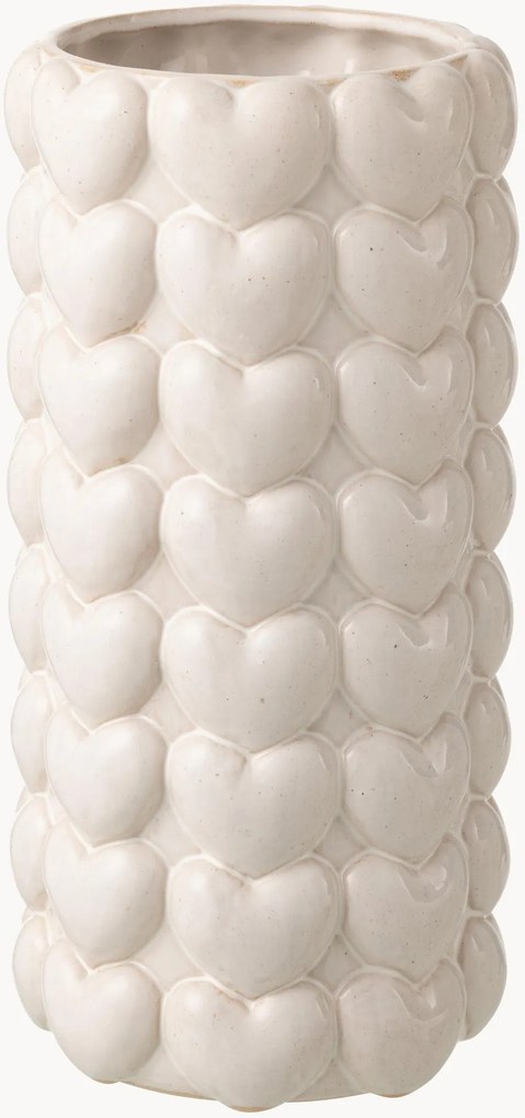 Vaas Hearts van keramiek, H 33 cm
