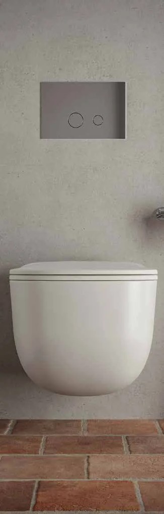 Hotbath Cobber drukplaat voor UP320/UP720 geborsteld nikkel