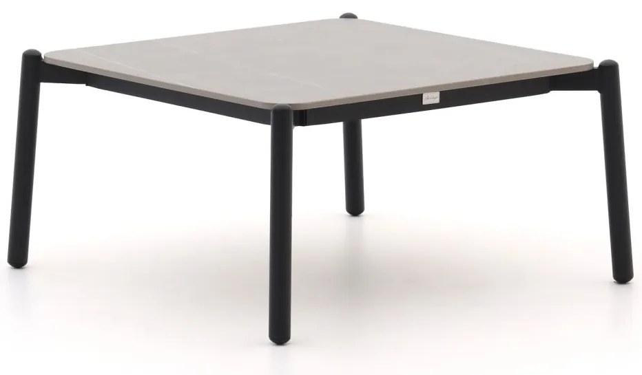+ 15% kassakorting | Loungetafel Bellagio  | Vierkant  | Tuintafel Sintered stone | 77x77cm | Kees Smit Tuinmeubelen
