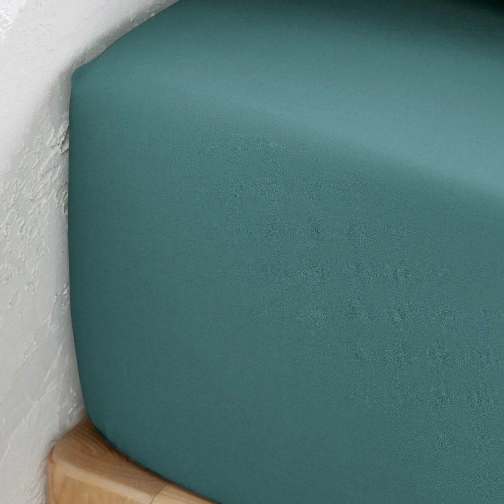 Hoeslaken perkal katoen, 80 draden, 30 cm kop, Scenario