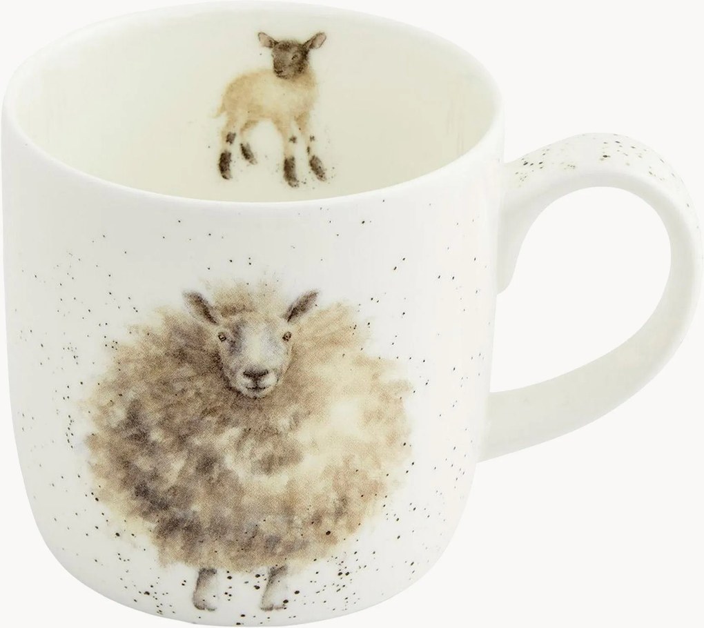 Fine Bone China beker The Wooly Jumper