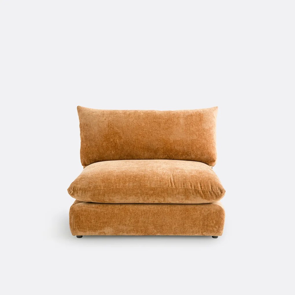 Modulaire bank, getextureerd fluweel, Malo