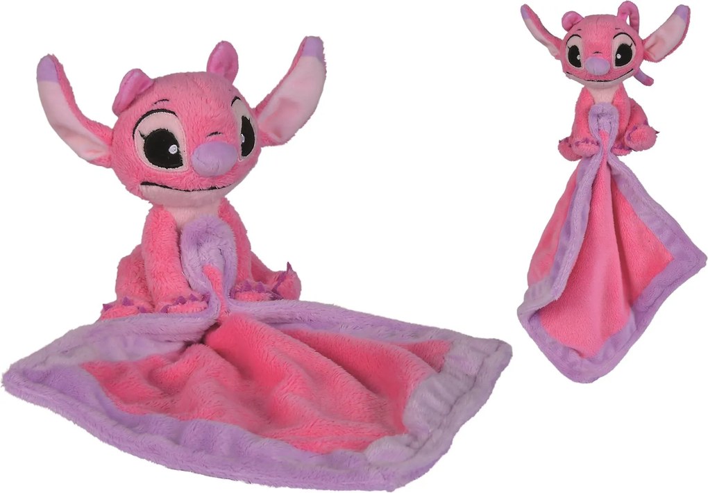 Nicotoy Disney 'Lilo &amp; Stitch' knuffeldoek/doudou - Angel - 37cm