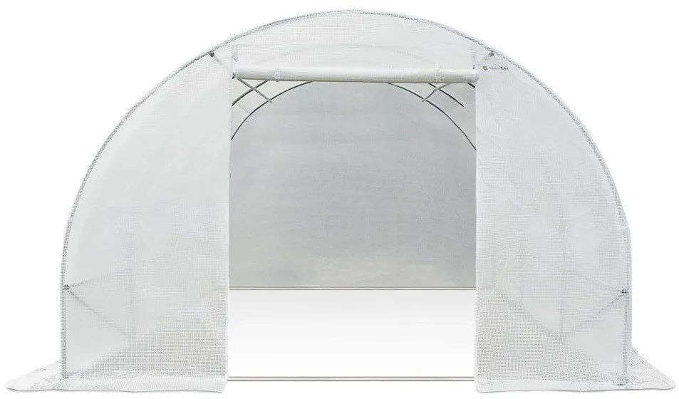 Folie tunnel voor groeiende planten 3x4,5m wit Garden Point