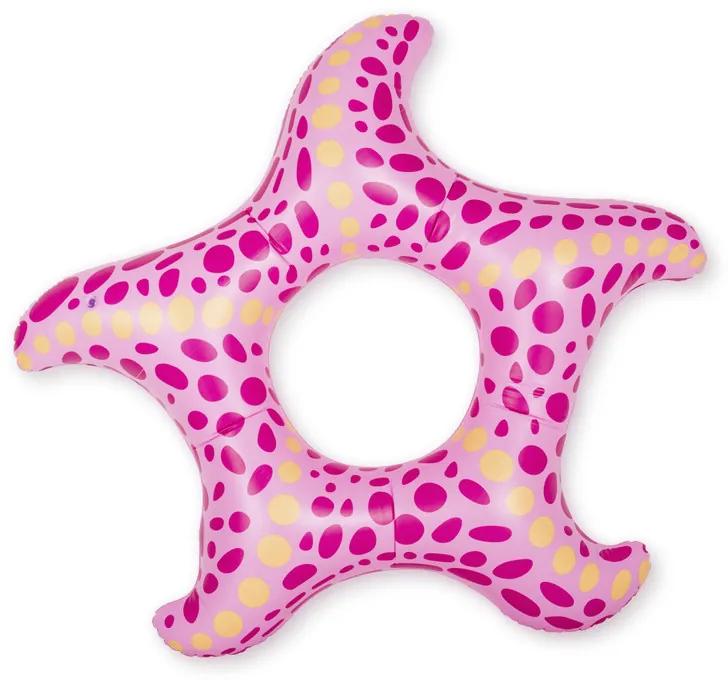 Zwemband zeester - roze - 150 cm