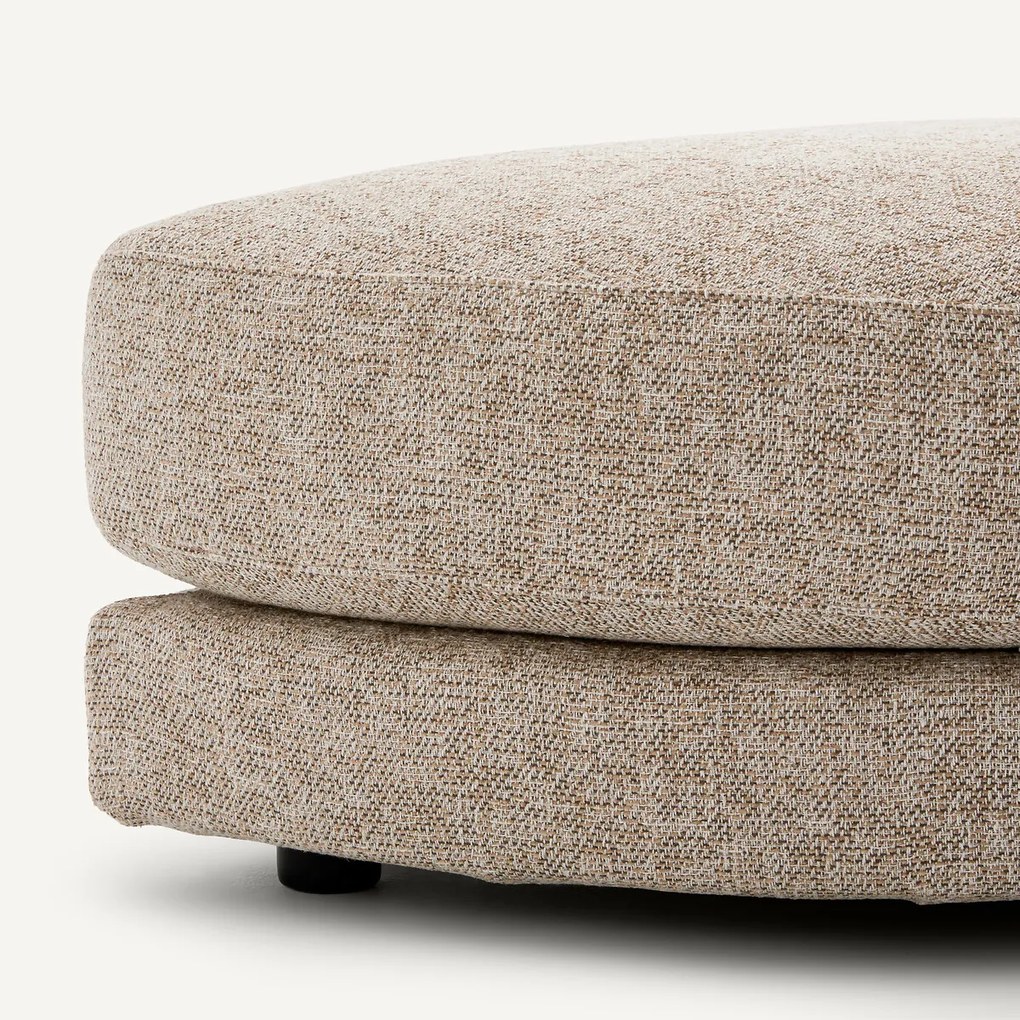Modulaire voetensteun van katoenmix, TIBERIO