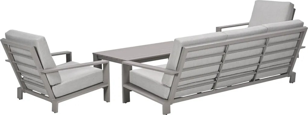 Garden Impressions Coba stoel-bank loungeset 4-delig - taupe