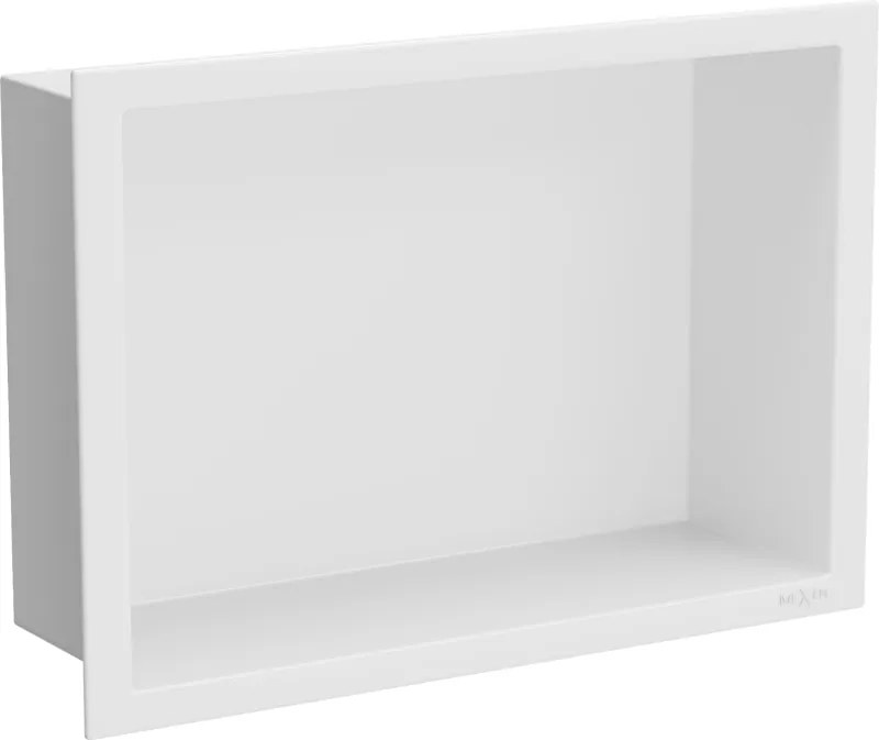 Mexen X-Wall-R nishelf met flens 30 x 20 cm, wit - 1920302010