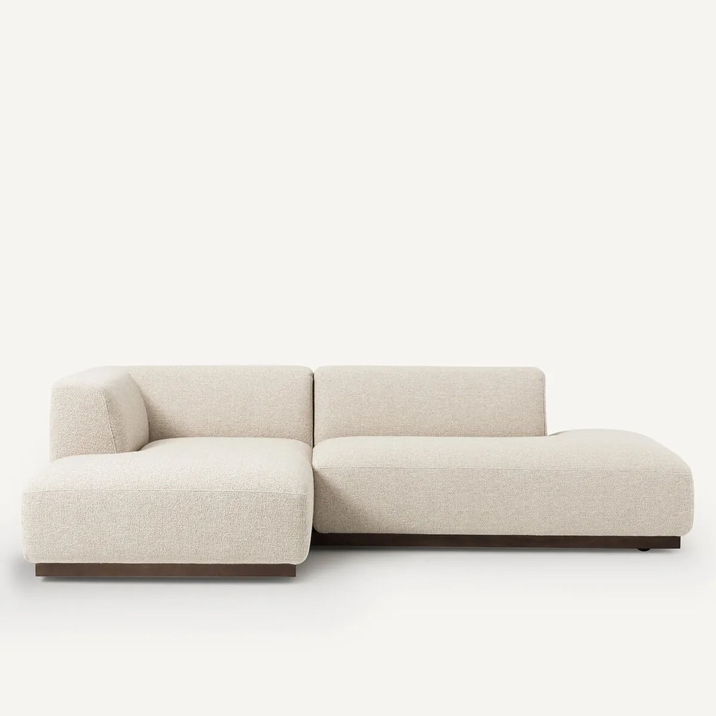 Linkse hoekbank XL bouclé stof, Jacopo