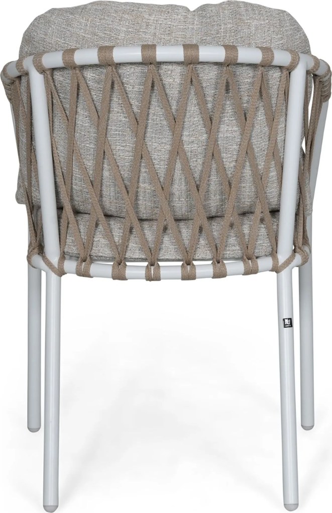 Tuinset 4 personen 160 cm Rope Wit Lifestyle Garden Furniture Morano/Tavona