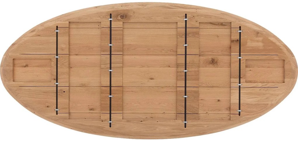 Goossens Excellent Eettafel Gs-1302, Ovaal 260 x 130 cm