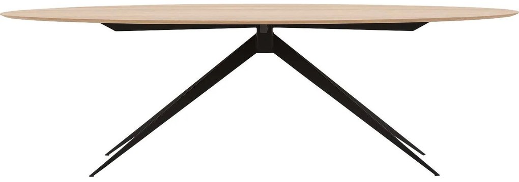 Goossens Excellent Eettafel Uniek, Ovaal 260 x 120 cm