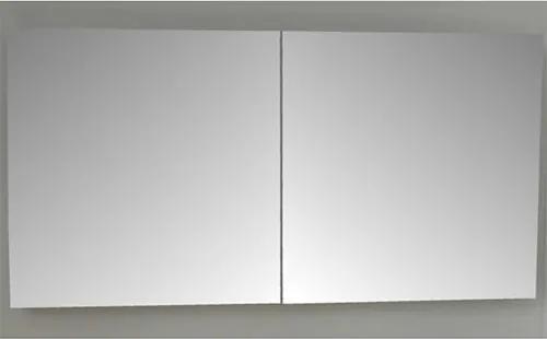 Spiegelkast Qlassics Sanicare 120x60x15cm MDF Grey-Wood