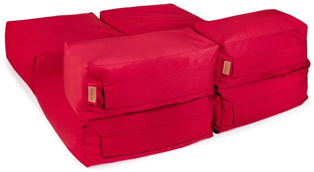 Switch Plus Duo Loungebed Outdoor - Rood