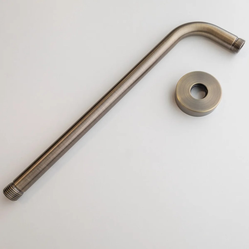 Saniclear Antique douchearm voor wandmontage 35cm verouderd messing