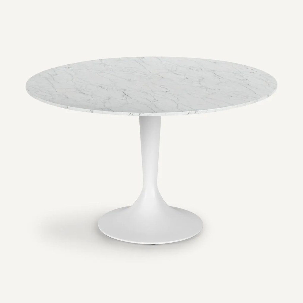 Tafelblad, marmer, diameter 120 cm, Tirondo