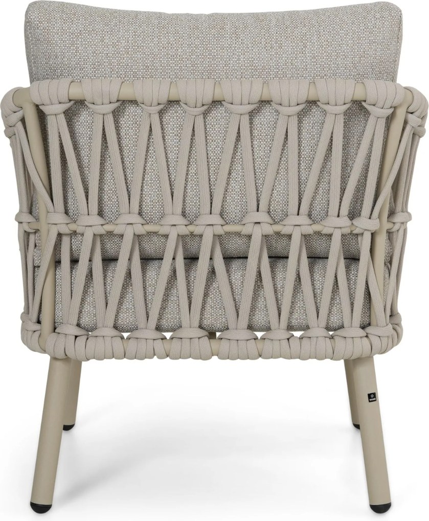 Stoel en Bank Loungeset 5 personen Rope Zand/Beige Coco Oliva