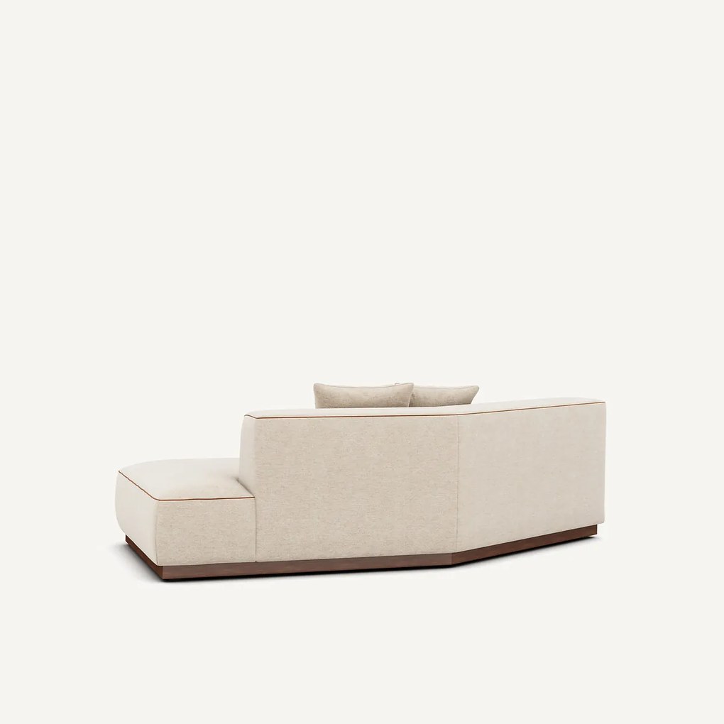 Rechte halve zetel in gemêleerde stof, JACOPO