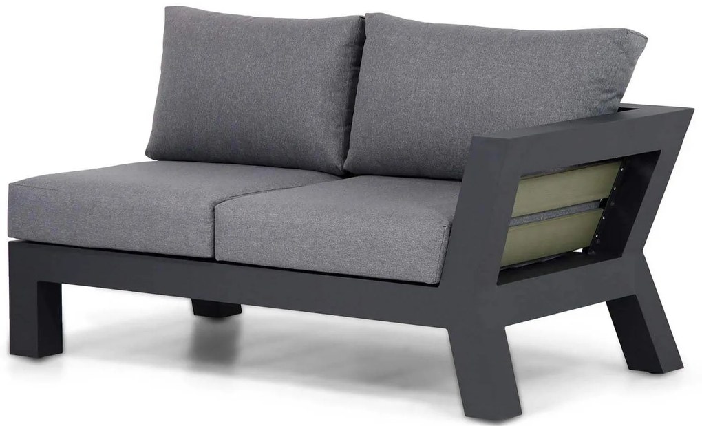 Hoek loungeset  Aluminium Grijs 5 personen Santika Furniture Santika Yovita