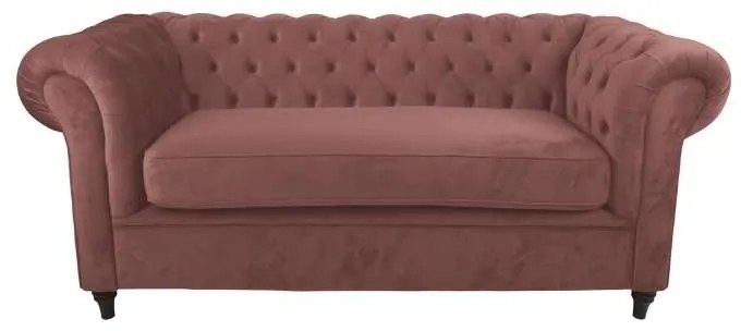 2 zitsbank - Giethoorn - Kronos fluweel roze 29