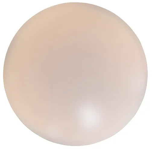 Smart moderne plafondlamp wit 38 cm incl. LED en RGB - Iene