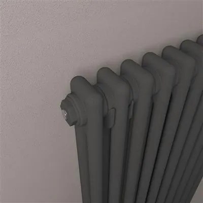 Eastbrook Rivassa 2 koloms radiator 40x60cm staal 567W antraciet