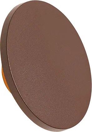 Moderne buiten wandlamp roestbruin incl. LED IP54 - Skyf