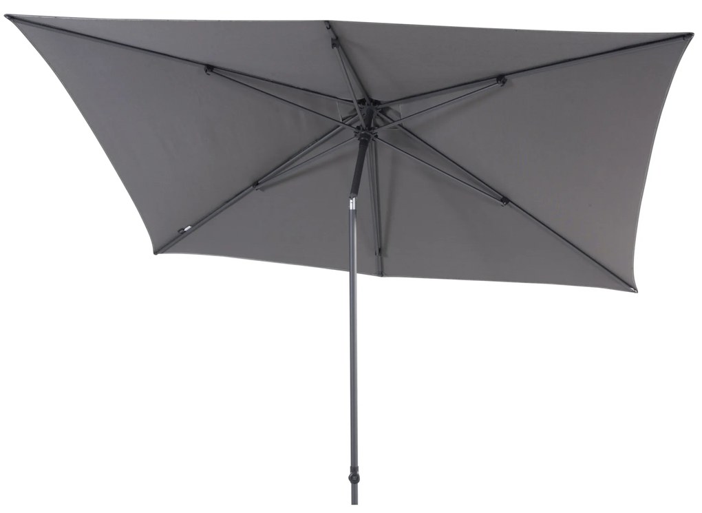 Azzurro stokparasol 200x300 cm charcoal 4 Seasons Outdoor