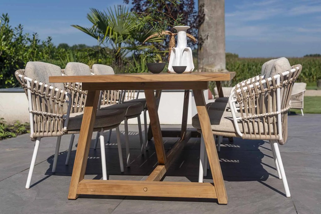 4 Seasons Outdoor Dalias dining chair SALE      beige weerbestendig