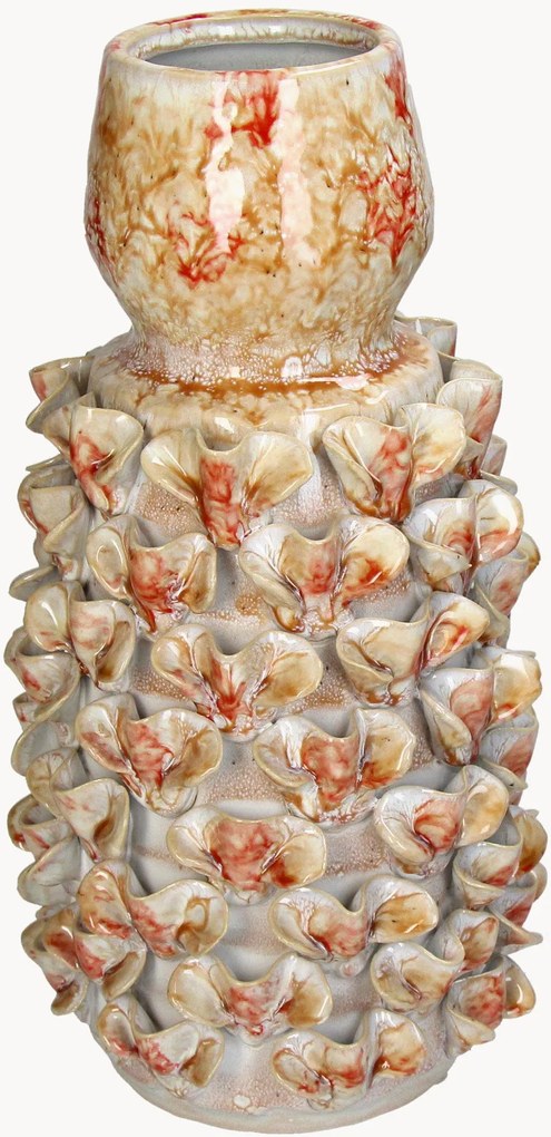 Steengoed vaas Blooming, H 33 cm