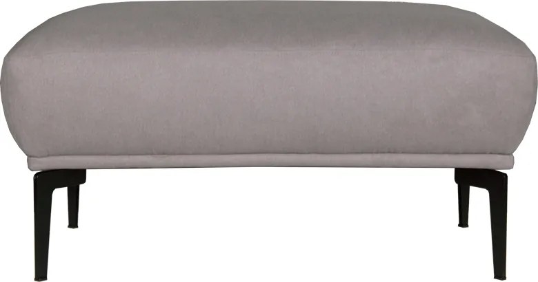 Tweedekans - Poef - Tulp - stof Sorro lichtgrijs 90