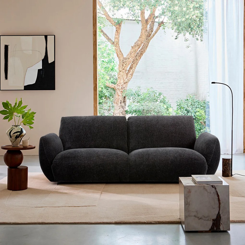 Chenille fluwelen bank, Spogano