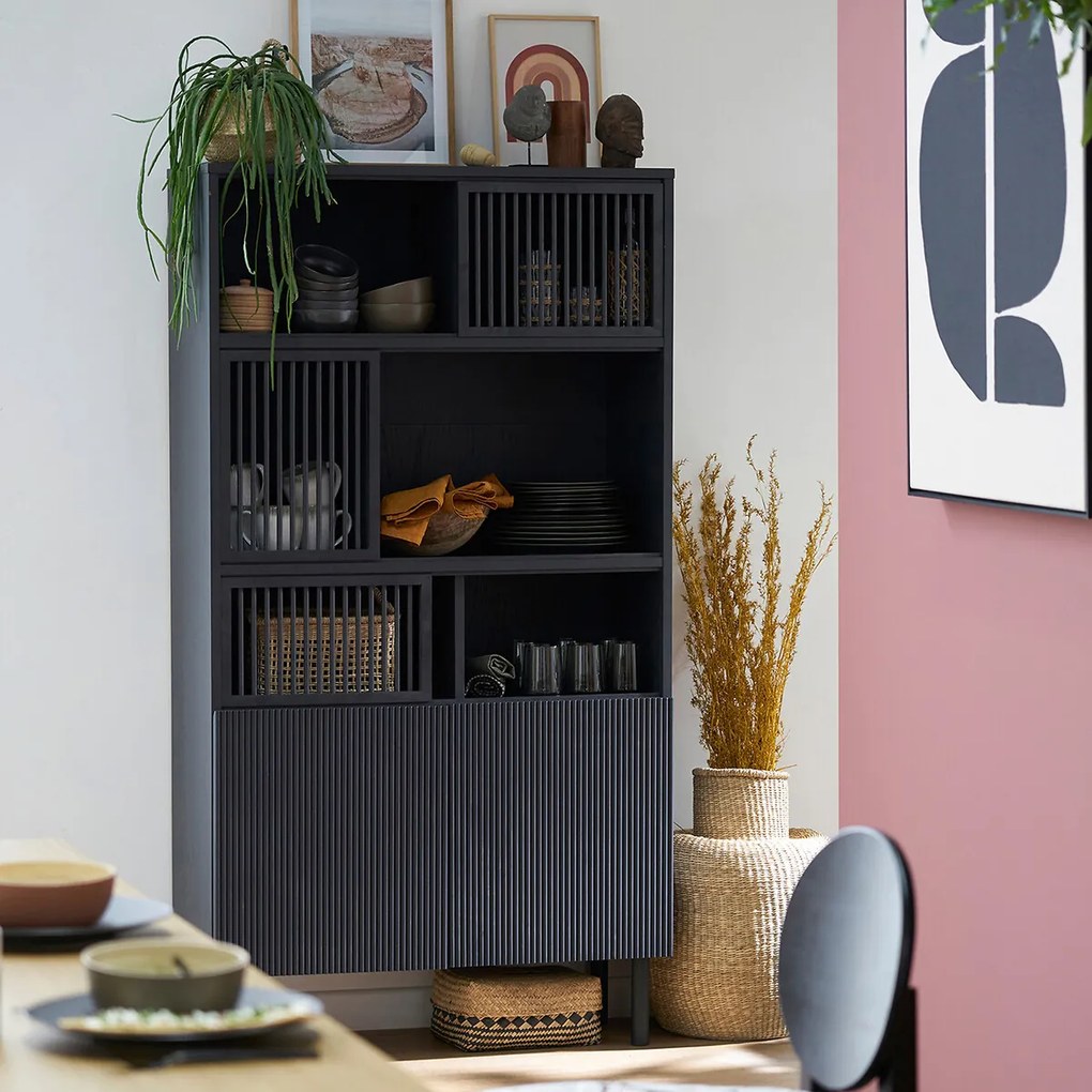 Boekenkast in fineereik, Bilbao