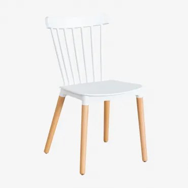 Set Van 2 Royal Eetkamerstoelen Wit - Sklum