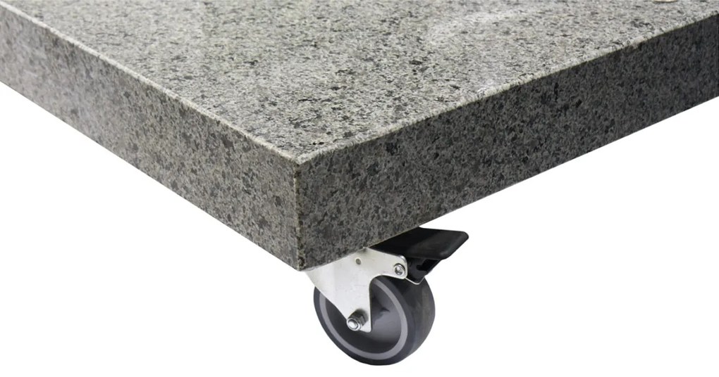 4 Seasons Outdoor Horizon Premium Parasol Antraciet 300 x 300 cm Parasol antraciet weerbestendig