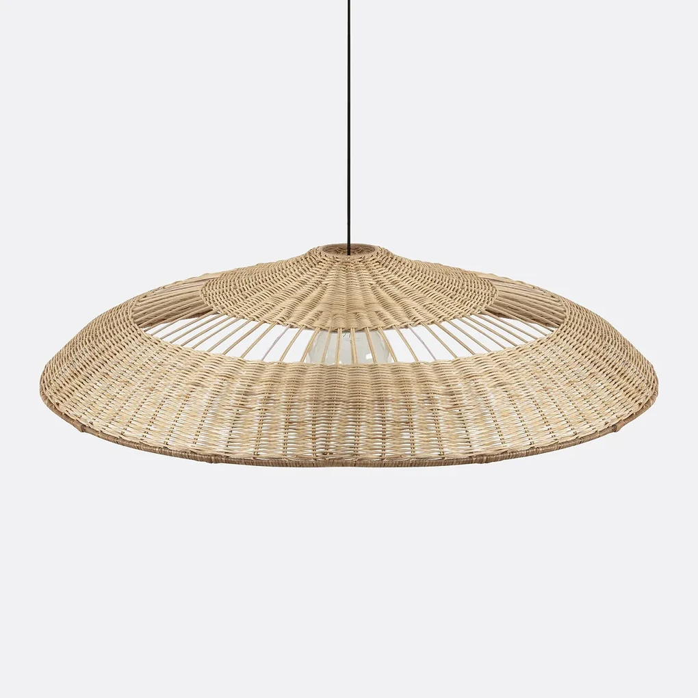 Hanglamp in rotanØ100 cm, Elora