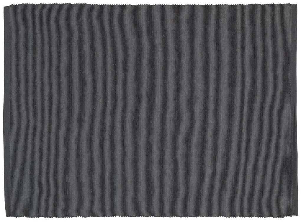 HEMA Placemats - 42 X 32 - Katoen - Grijs - 2 Stuks (grijs)