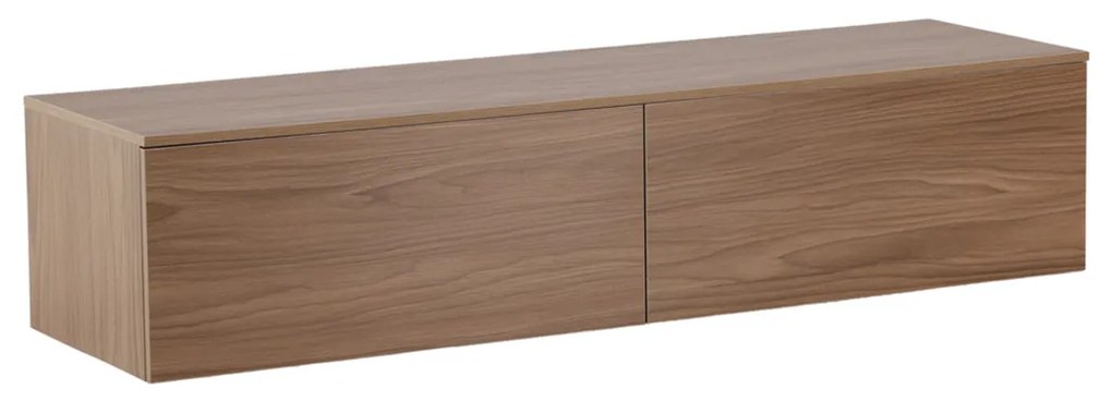 Multifunctioneel TV Meubel Walnoot - 160x45x35cm.