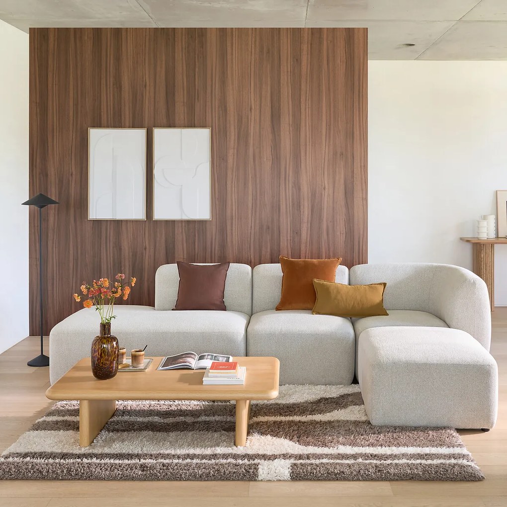 Salontafel, eikenfineer, Curva