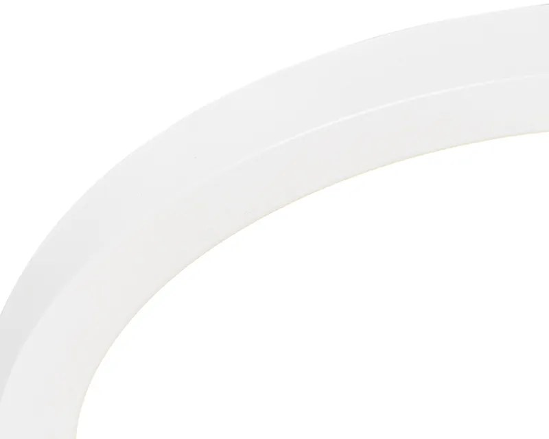 Buitenlamp Set van 6 In- of opbouwspot wit 30 cm incl. LED 3 staps dim to warm - Trans IP44 Buitenverlichting Lamp