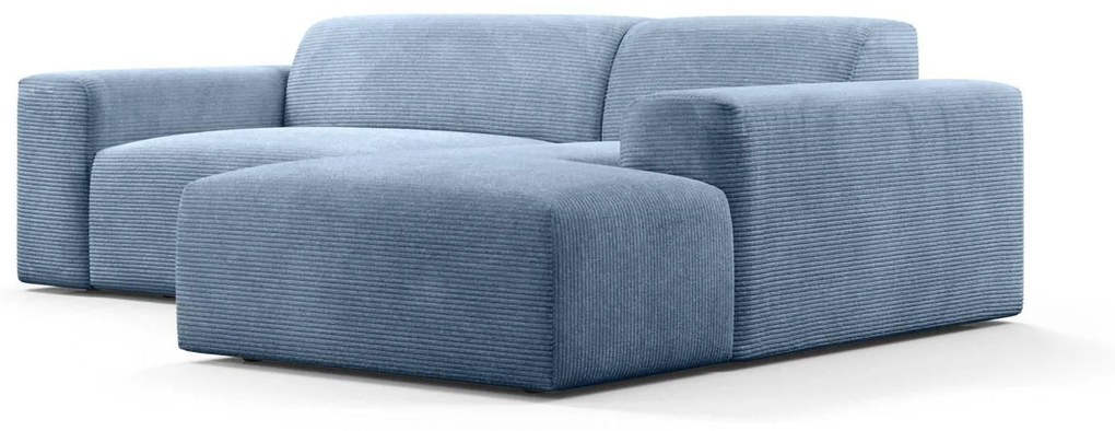 Hoekbank Nina rechts ribstof | NADUVI Collection