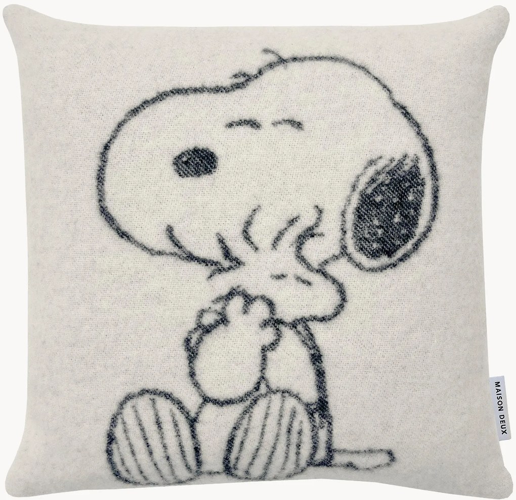 Wollen kussenhoes Peanuts Hug