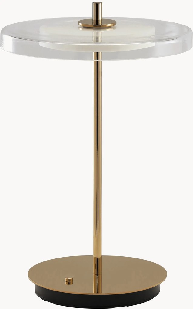 Kleine draagbare LED tafellamp Asteria Move, dimbaar