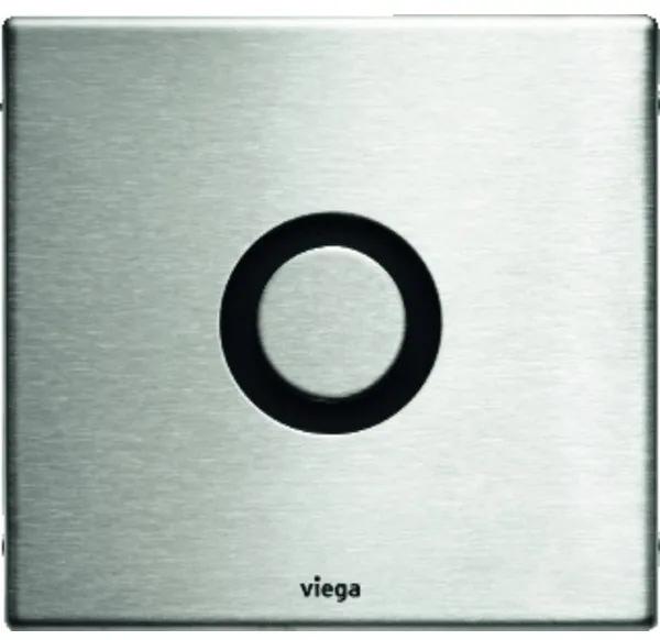 Viega Visign Bedieningspaneel closet/urinoir H1xB14xL15cm waterbesparend RVS 735 494