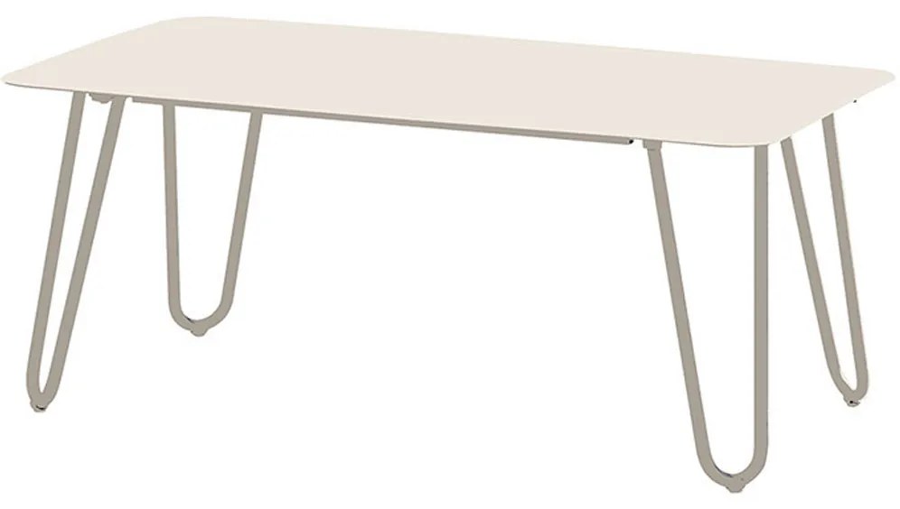 4 Seasons Outdoor Cool lounge tuintafel 110x59x45 cm - wit