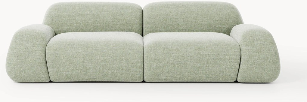 Modulaire bank Wolke (3-zits) van bouclé