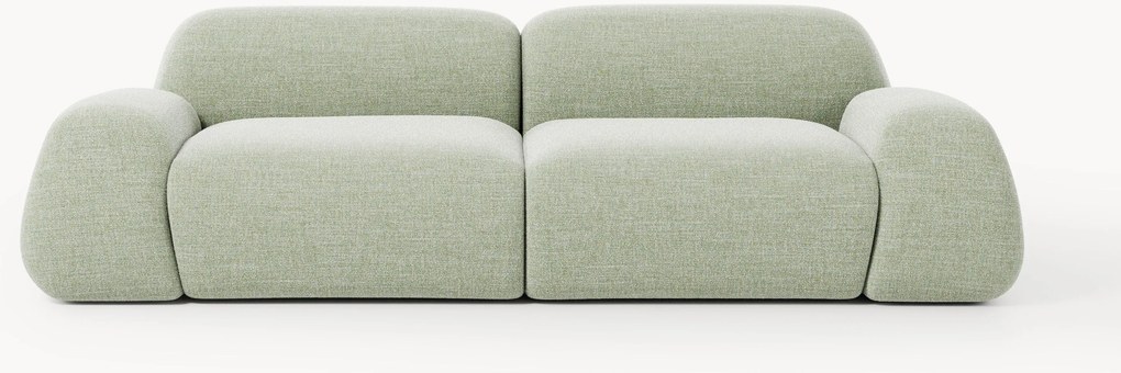 Modulaire bouclé bank Wolke (3-zits)