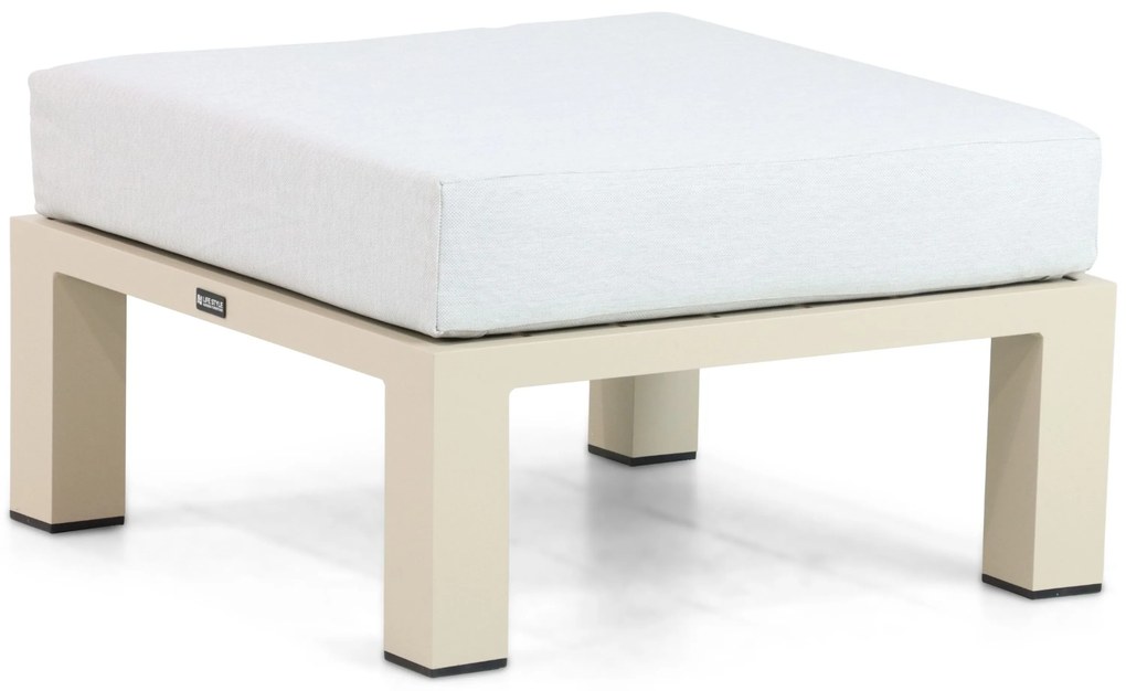 Hoek loungeset 5 personen Aluminium Taupe Lifestyle Garden Furniture Luca