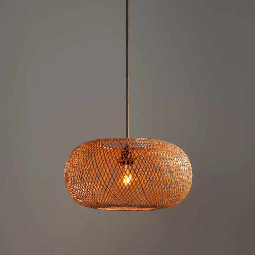 Hanglamp in bamboeØ45 cm, Ezia