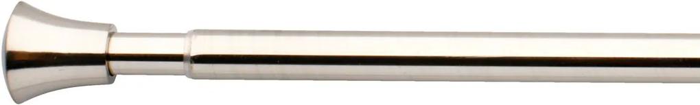 Gordijnroede KULA 90-160cm staal